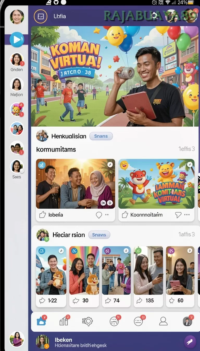 Cuplikan layar BOS138 — aktivitas