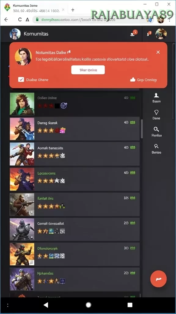 Cuplikan layar 8QR — halaman utama